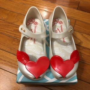 Mini Melissa + VM heart ❤️ shoes toddler